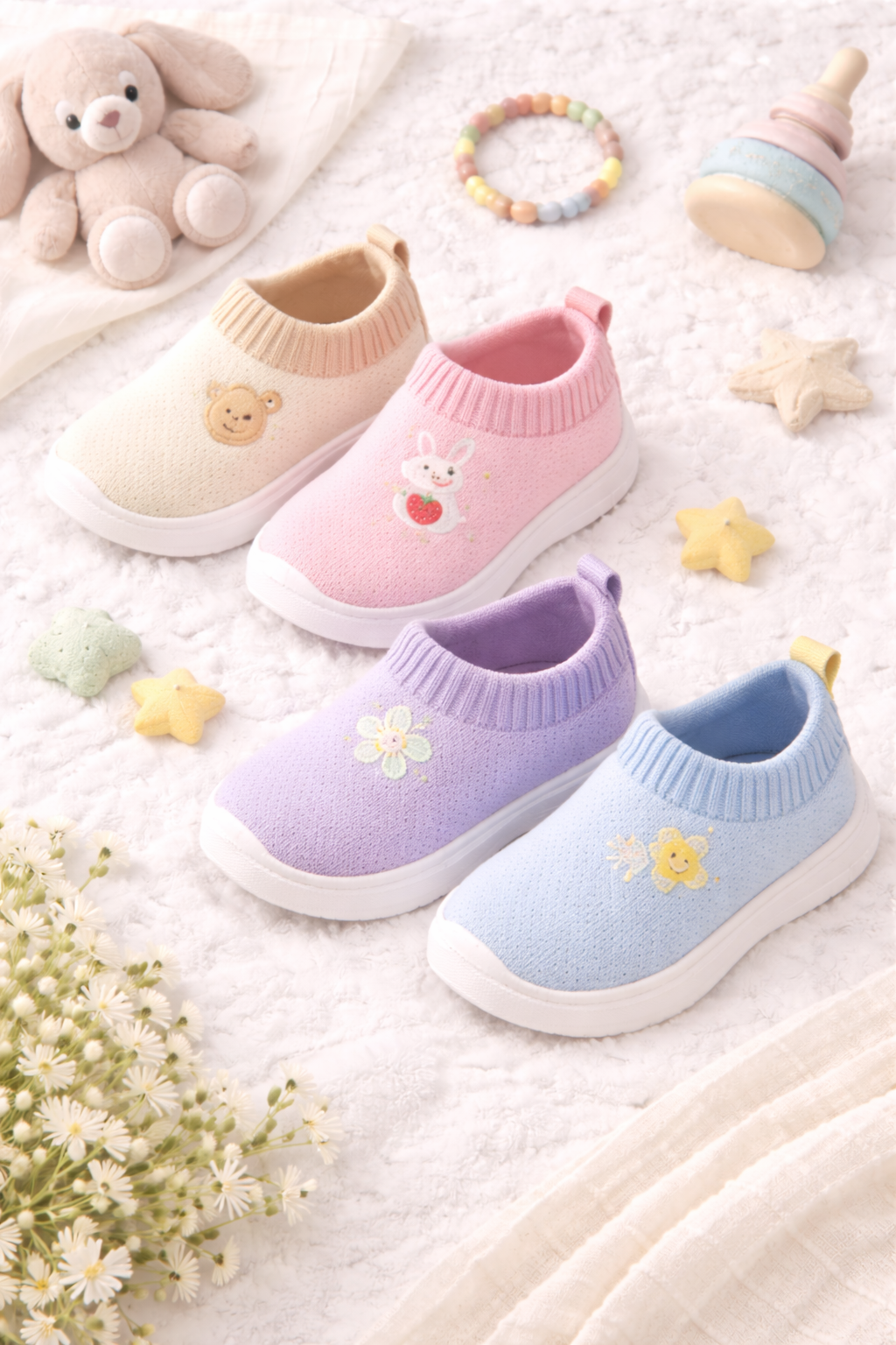 Kids Flexible Slip-On Play Shoes