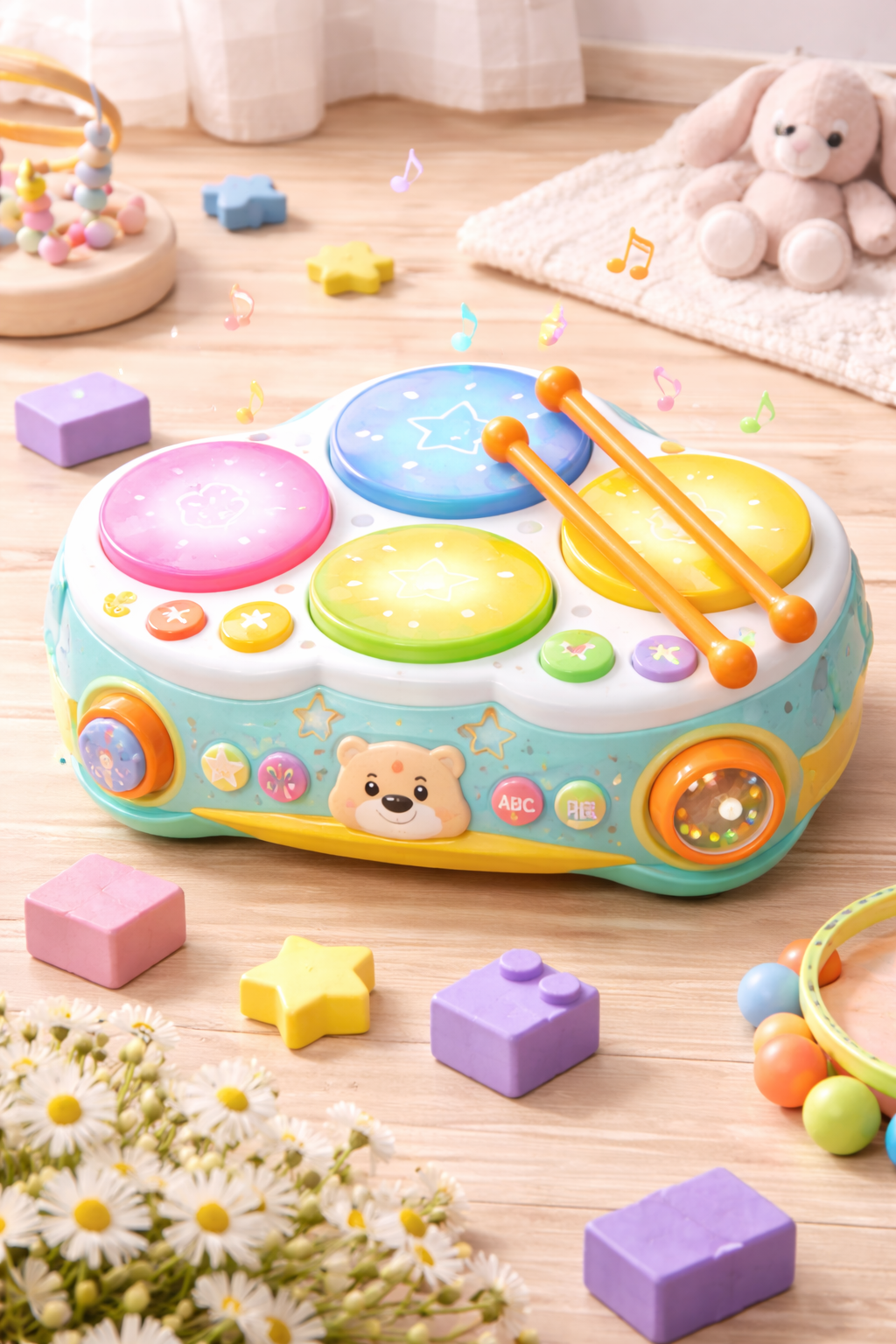 Kids Musical Activity Drum Toy