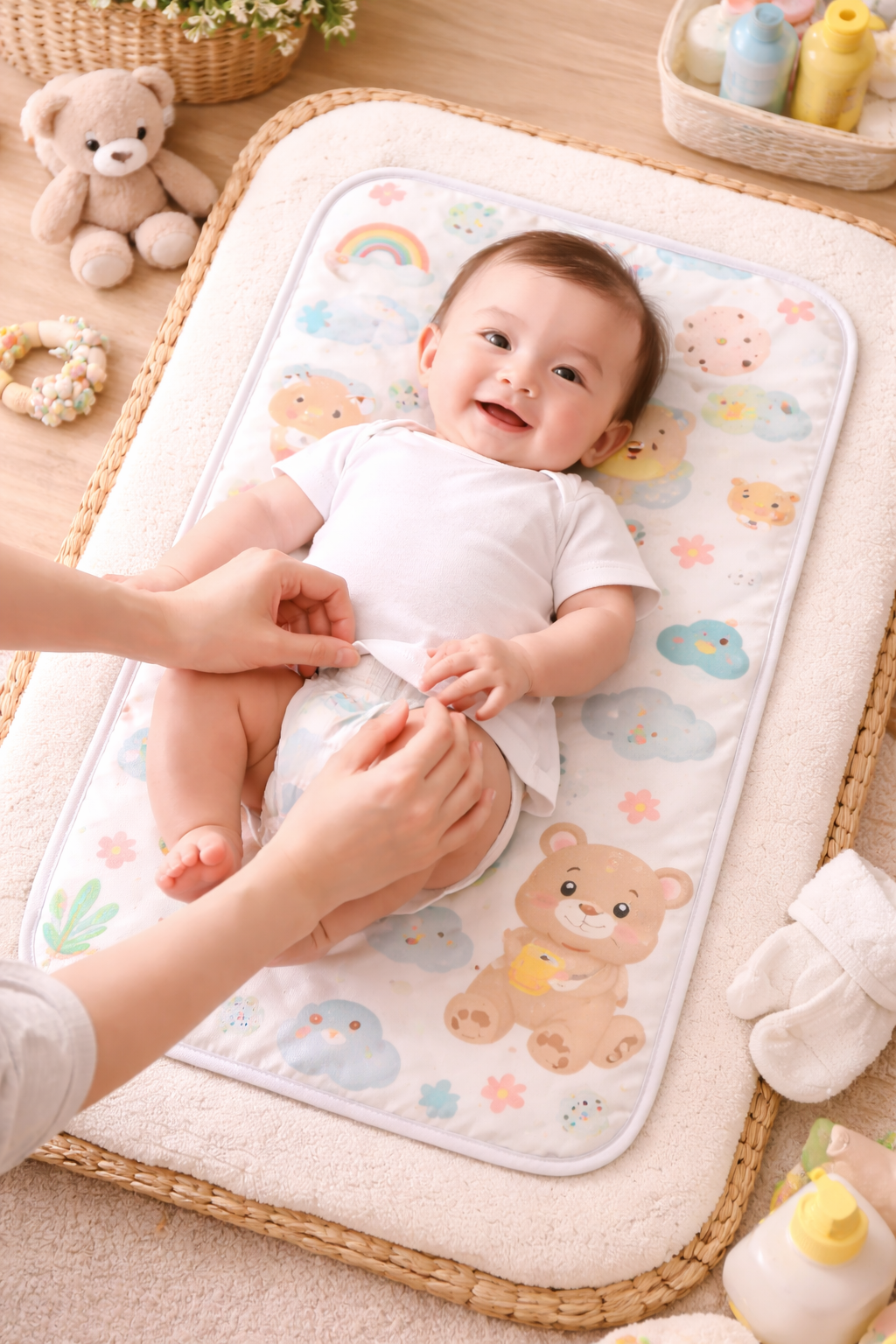 Baby Reusable Waterproof Changing Mat