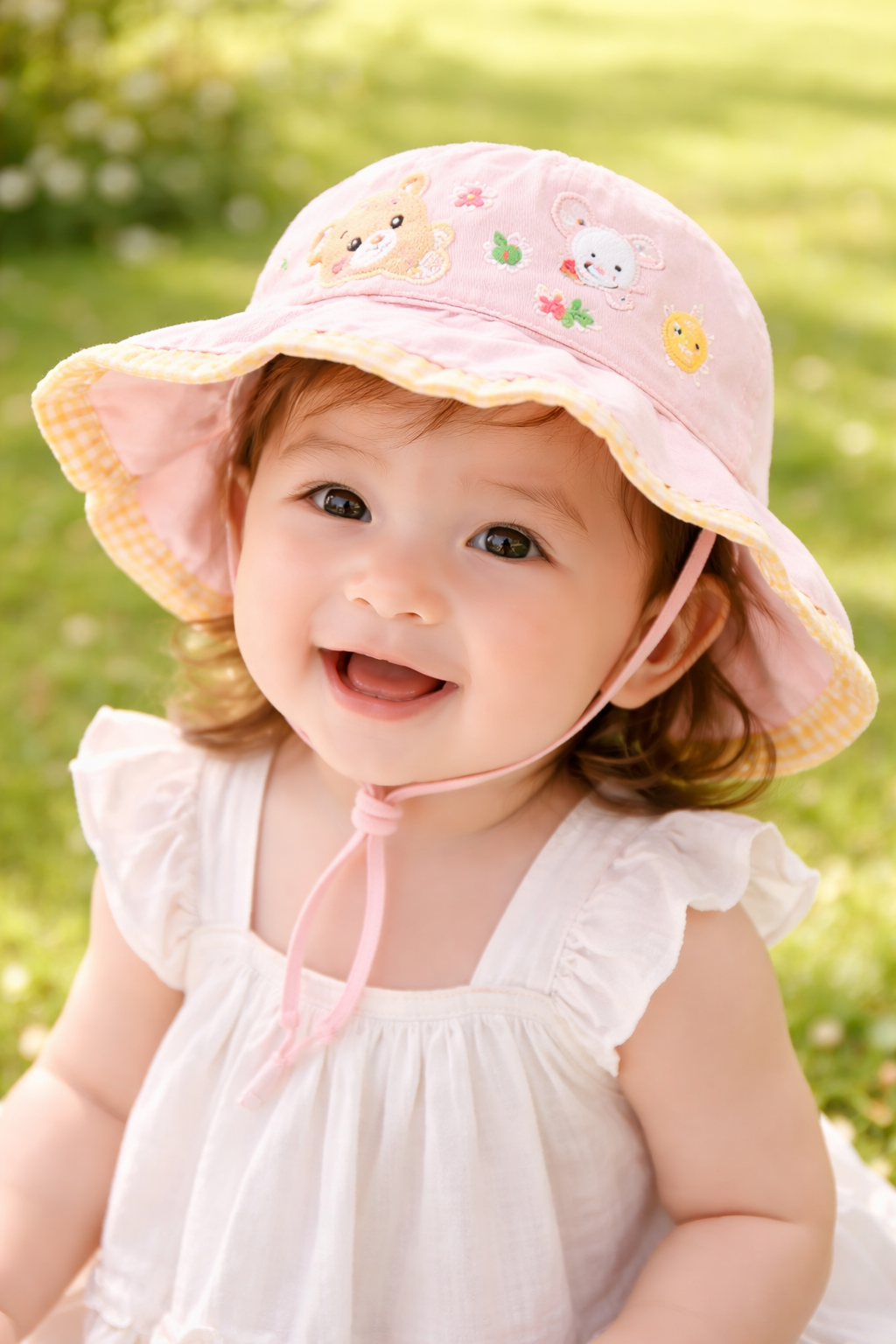 Kids Adjustable Sun Protection Hat